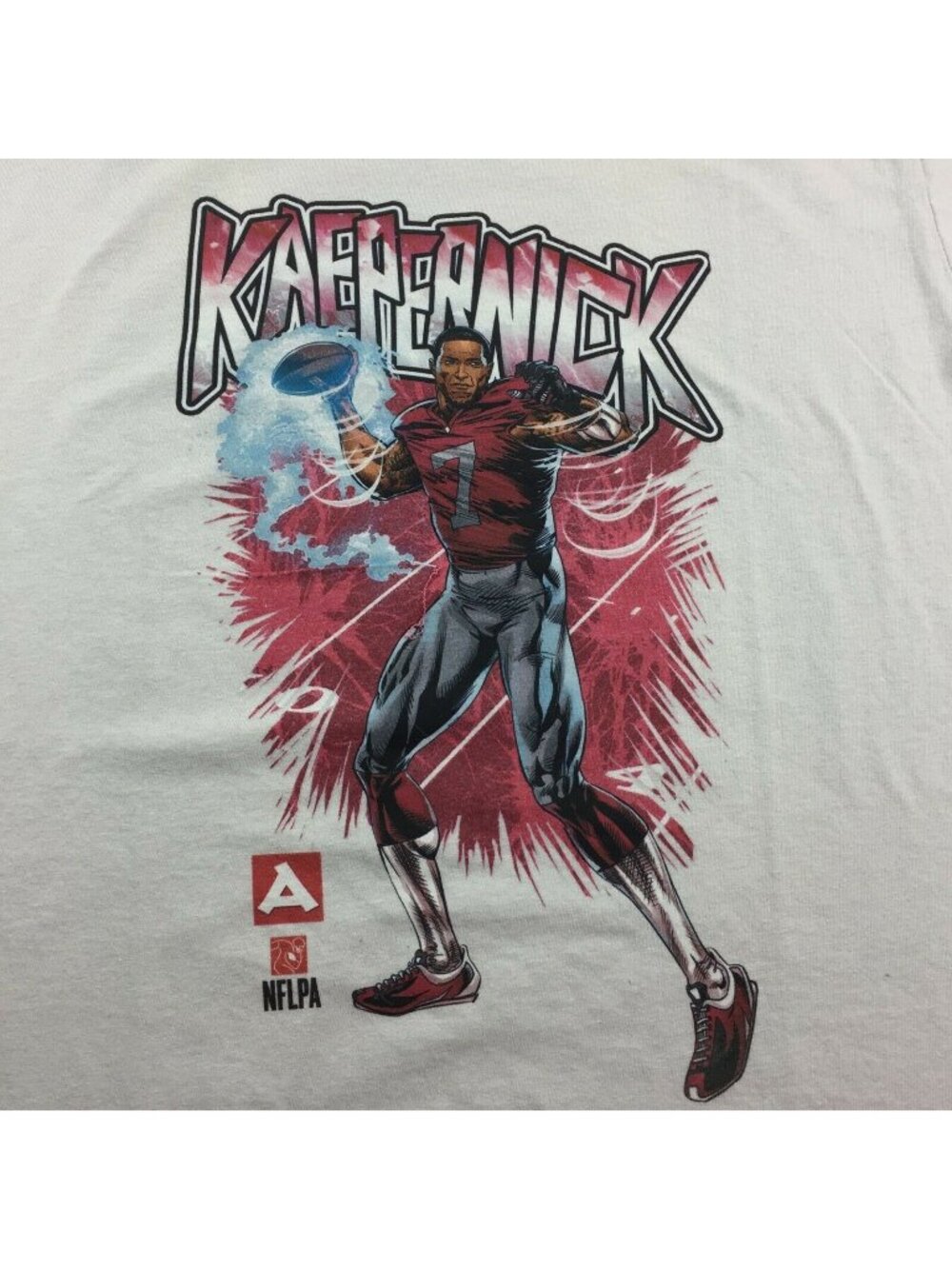 The Victory Colin Kaepernick NFL Football Gray T-Shirt Size Large